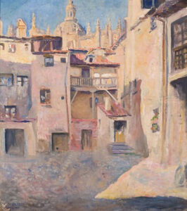 9 lope tablada de diego calle de segovia con la catedral al fondo