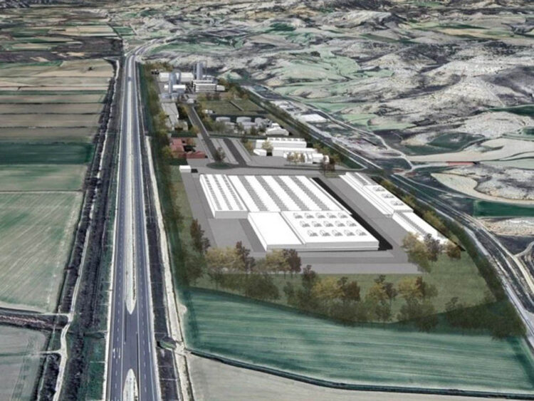 Proyecto del polígono industrial 'Las 'Mangadas' en Abades. / JCYL