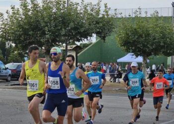 La carrera popular ‘Villa de Riaza’ en una edición pasada./VILLA DE RIAZA