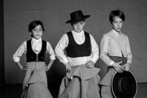 Estudiantes de la escuela taurina de Salamanca. Fotografía de Dan San.