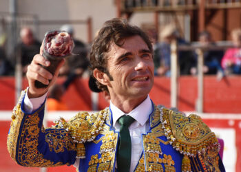 Fernando Robleño, el año pasado en Riaza. / A.M.