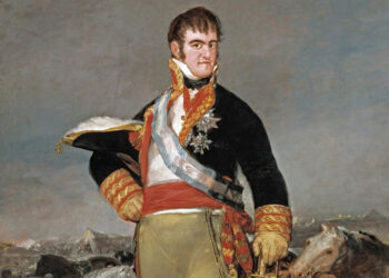 Fernando VII retratado por Francisco de Goya en 1815.