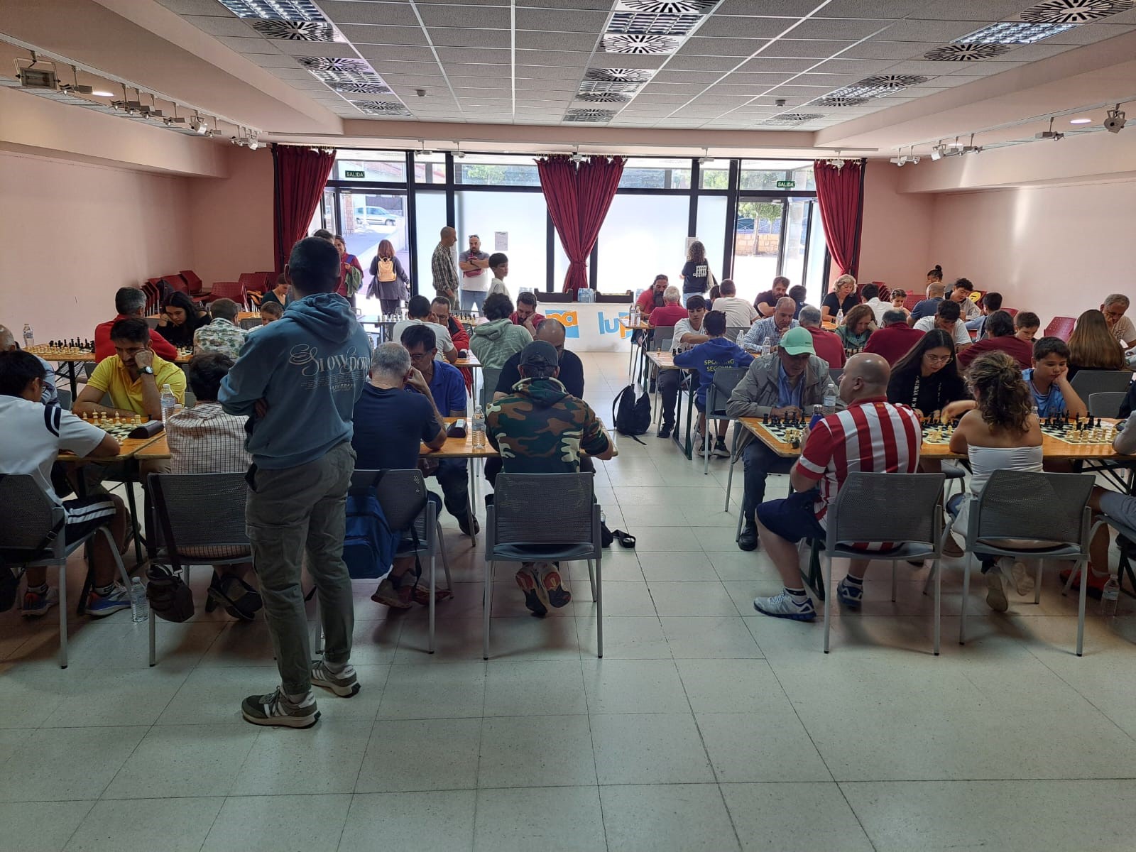 Instante de la competición celebrada en Palazuelos de Eresma / DIPUTACIÓN