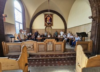 Itinerario literario realizado en Coca / INMACULADA FUENTES