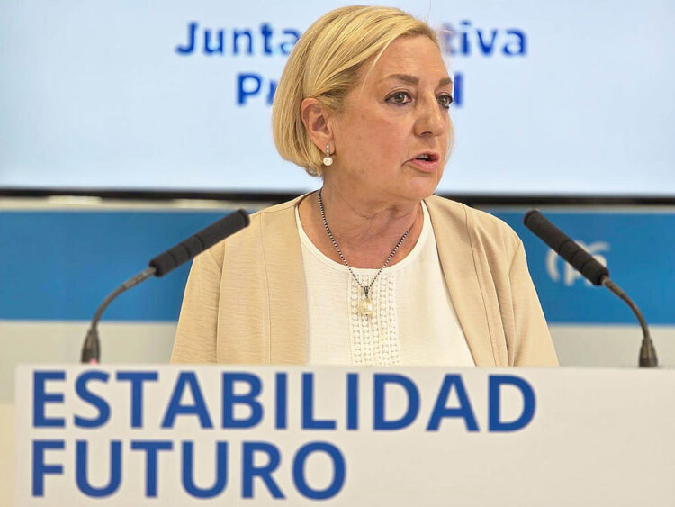El PP afirma que cada castellano y leonés pagará "523 euros más" por la condonación de la deuda a Cataluña 1 La presidenta del Partido Popular de Segovia, Paloma Sanz. / EL ADELANTADO