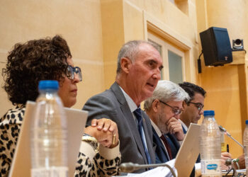 Rosalía Serrano, José Mazarías, Alejandro González-Salamanca y José Luis Horcajo. / HÉCTOR CRIADO