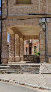 Soportales de Rebollo.