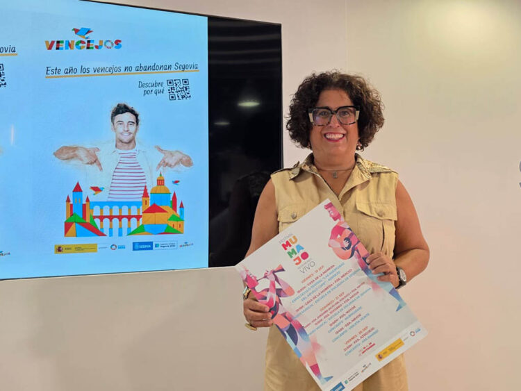 Conciertos y representaciones teatrales componen el Festival 'Mu Majo' 1 Rosalía Serrano presenta el festival 'Mu Majo'. / AYUNTAMIENTO DE SEGOVIA