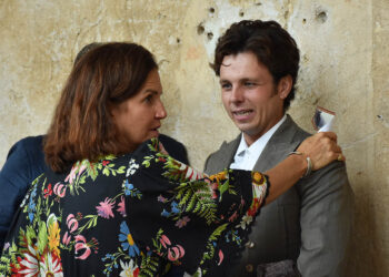 Samantha Vallejo-Nágera y Juanillo Bohórquez. / A.M.