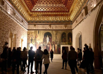 Visita nocturna al Alcázar