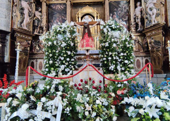 El Cristo del Caloco en una imagen de archivo. E.A.
