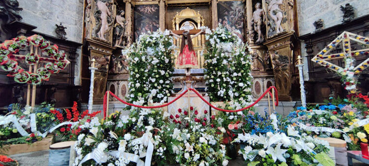 Una semana de fe y tradición en honor al Santísimo Cristo del Caloco en El Espinar 1 El Cristo del Caloco en una imagen de archivo. E.A.