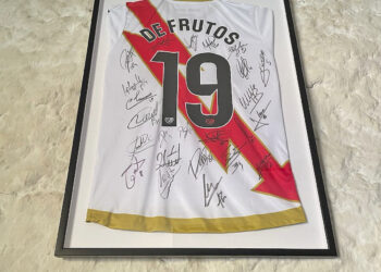 El Bar Faustino, decorado con iconos de la trayectoria de Jorge de Frutos.