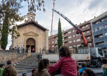Bajada del Mayo en una edición anterior/NEREA LLORENTE
