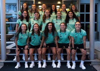 La Selección España durante la concentración. /RFEF