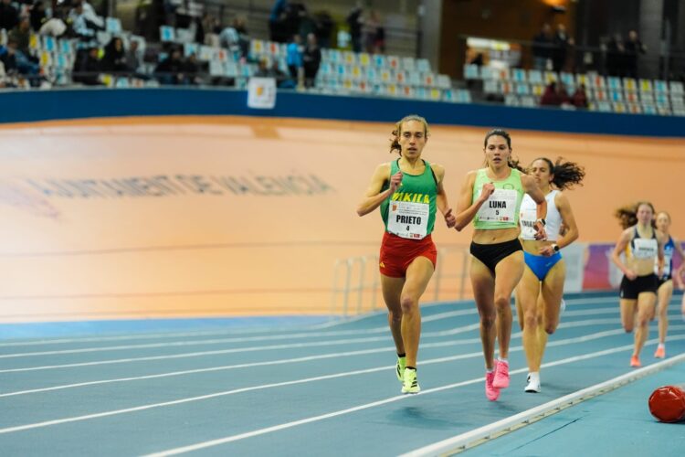 Idaira Prieto entra en escena en el Mundial de Tokio en los 5.000 metros 1 Idaira Prieto durante el Gran Premio de Valencia./SPORTMEDIA