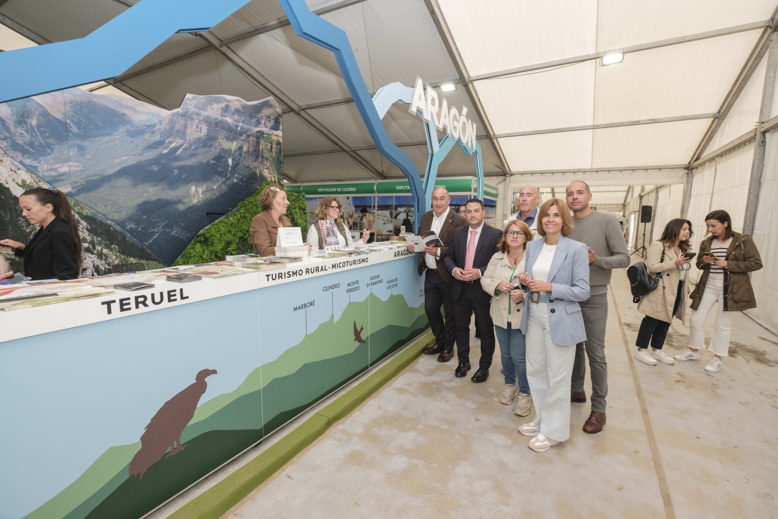 Turismo de la Provincia de Segovia y Alimentos de Segovia exhiben en Naturcyl 2025 la riqueza turística y gastronómica de la provincia / DIPUTACIÓN