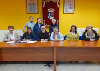 MIembros de la junta directiva de la Asociación de Jubilados / LOURDES MATARRANZ