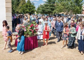 La Virgen del Rosario saldrá dos días en procesión. / Ayuntamiento de Trescasas