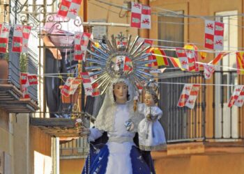 La Virgen del Manto. / Ayuntamiento de Riaza