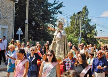 La procesión de la Virgen de Cepones será el lunes 8 de septiembre. / Ayuntamiento de La Losa