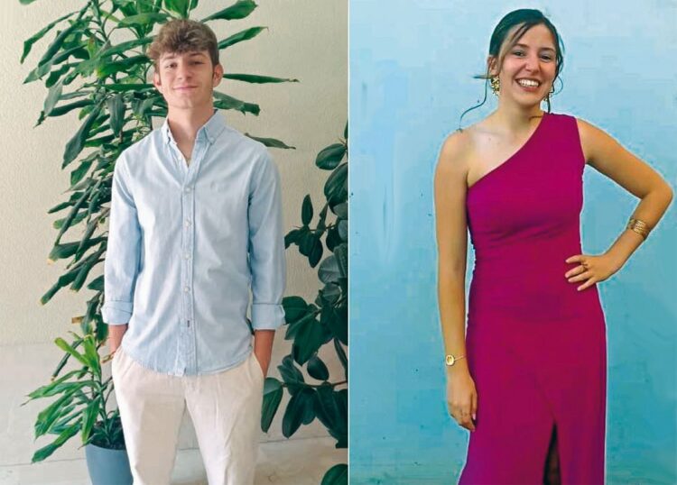 Fiestas en Lastras del Pozo por el Santo Cristo de lumbreras 1 Carlos Llorente de Frutos y María Zurro Llorente, Rey y Reina de 2025./ Ayuntamiento Lastras del Pozo