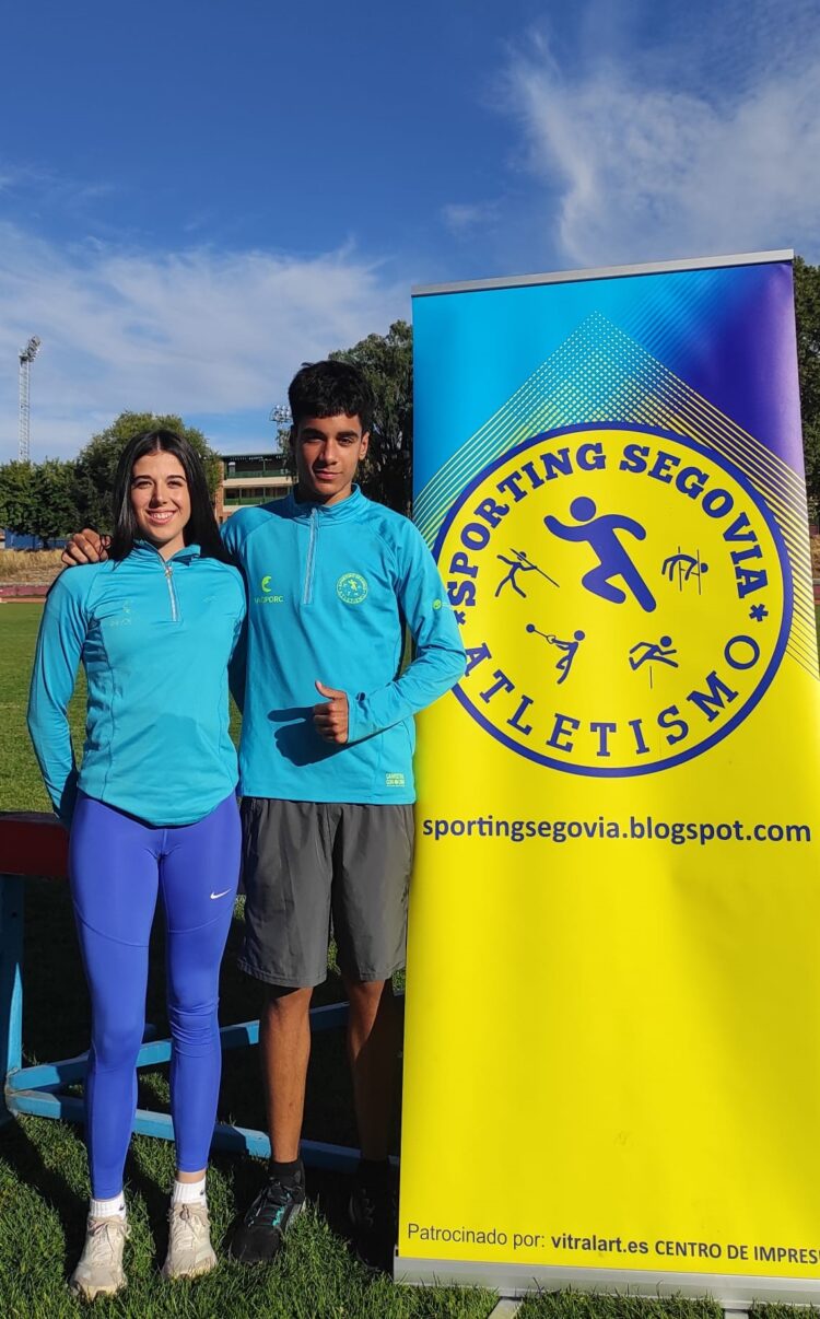 Celia Hidalgo y Carlos Mauricio Casado, rumbo al Campeonato de España sub16 1 Celia Hidalgo y Carlos Mauricio Casado convocados para el Campeonato de España sub16./SPORTING SEGOVIA