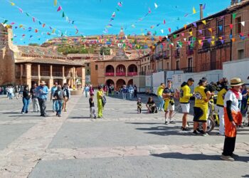 Fiestas en la plaza de Ayllón