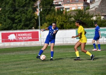 Un instante del duelo entre Cuéllar y Quintanar./CD CUÉLLAR