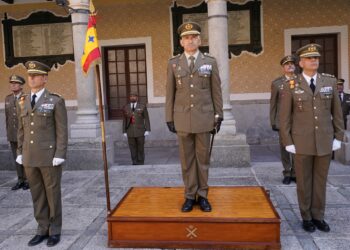 Momento del relevo, presidido por Javier Antonio Miragaya (centro)/OCACART