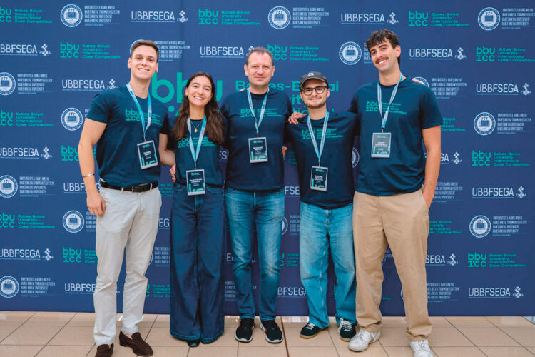 Los alumnos de IE University que se alzaron con el primer puesto forman parte del 180 Degrees Consulting IE Club. / IEU