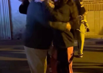 Una pareja bailando pasodobles.