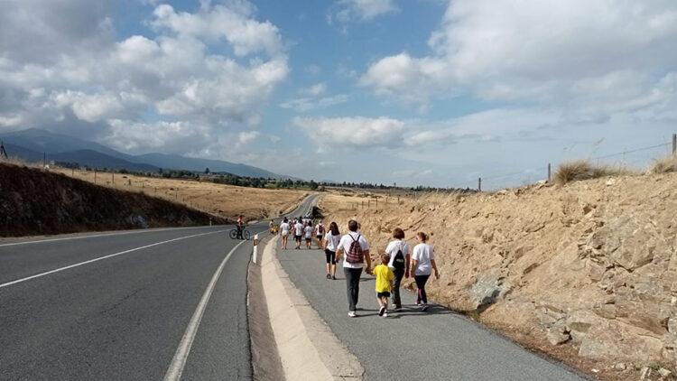 Este domingo se celebra la XI edición de la Marcha del ‘Puente de las entreaguas’ en Palazuelos de Eresma 1 Instantánea de una edición anterior de la marcha.
