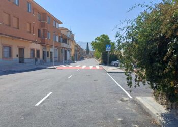 Estado de la calle Cantarranas, en el barrio incorporado de Madrona, tras el arreglo realizado por el Ayuntamiento de Segovia./ HÉCTOR CRIADO