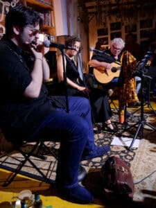 Víctor Barceló, Virgina Rubio y Gabi Torné. Fotografía de Ana Hortelano.