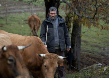 Quintela de Barjas, en El Bierzo, sirvió de escenario para la película “As bestas”, de Rodrigo Sorogoyen.