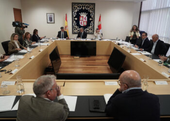 Reunión, hoy, de la Junta de Portavoces de las Cortes regionales. / Rubén Cacho