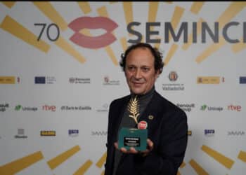 Luis Callejo, durante la celebración de la Gala Castilla y León. / Rubén Cacho