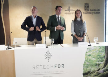 Presentación del plan para la digitalización y el monitoreo del sector forestal. / Rubén Cacho