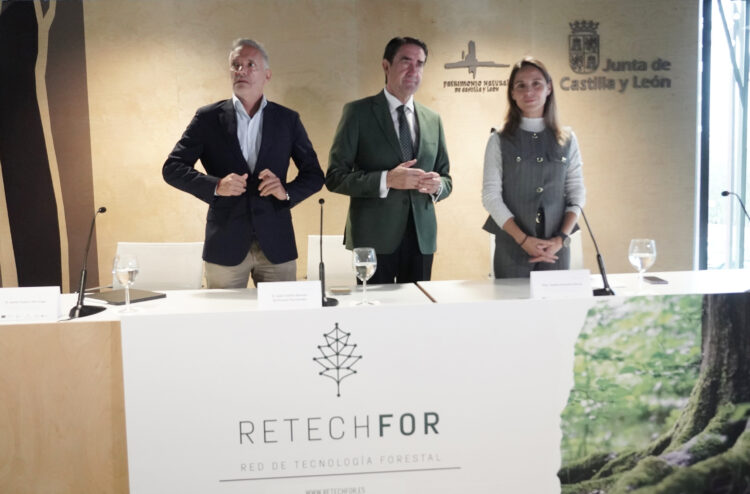 Presentación del plan para la digitalización y el monitoreo del sector forestal. / Rubén Cacho