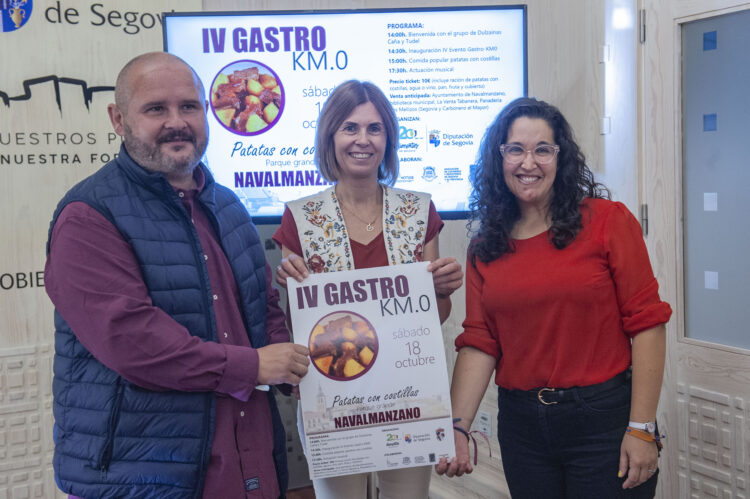 Navalmanzano acogerá el IV evento 'Gastro-Km0' 1 Presentación del evento ‘Gastro-Km0’ de Alimentos de Segovia / DIPUTACIÓN