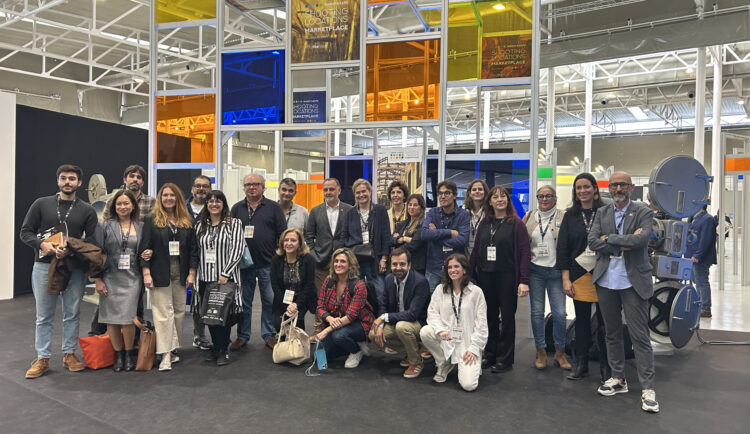 Segovia Film Commission promociona la provincia como plató de cine en Valladolid 1 Socios de la Segovia Film Commission que participaron en el encuentro de Valladolid esta semana pasada./ E. A.