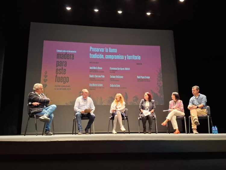 Momento del coloquio./DIPUTACIÓN DE SEGOVIA