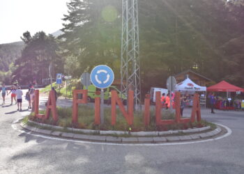 En la estación de esquí de La Pinilla se han recogido 8,2 litros por metro cuadrado./ E. A