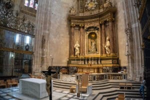 Altar Mayor de la Catedral. Fotografía de Héctor Criado.