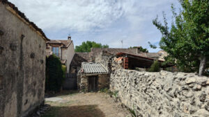 Huerta, una de las pedanías de Arcones.