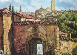 31 Berta Unturbe Portada del Monasterio del Parral