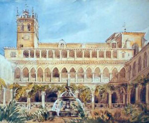 9 1850 Valentin El Parral claustro