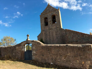 Iglesia románica de San Esteban en Aldehuelas de Sepúlveda.