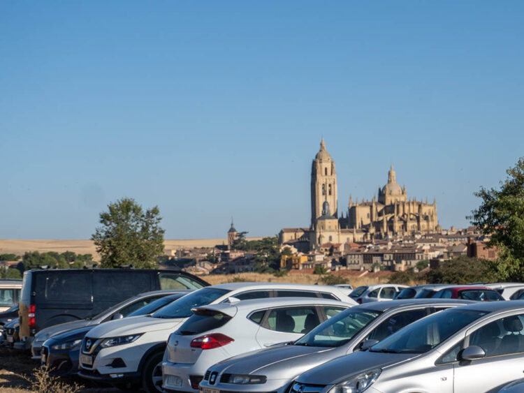 Zona de Las Lastras, en Segovia capital. / HÉCTOR CRIADO